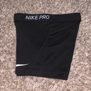 Solid Black Nike Pros